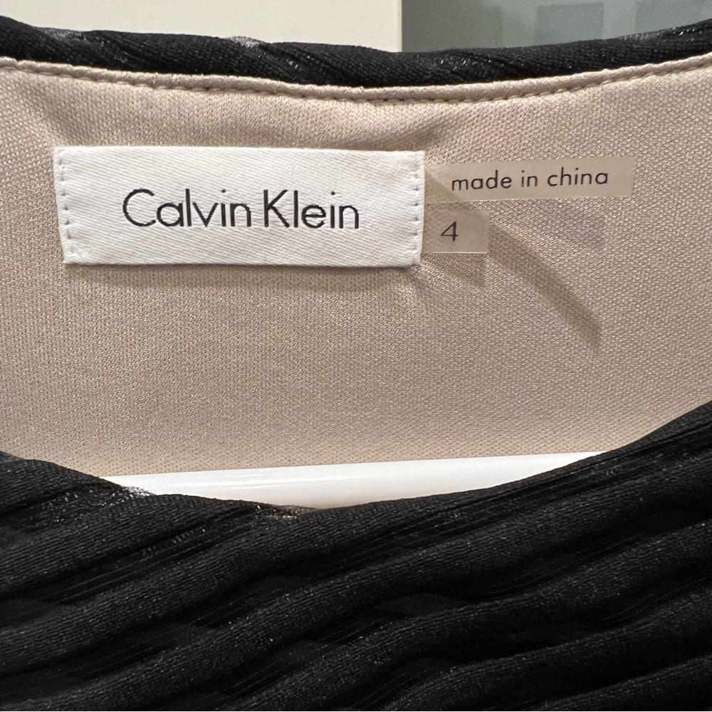 Calvin Klein bodycon dress black & nude NWT - Great for Homecoming - Picture 3 of 10